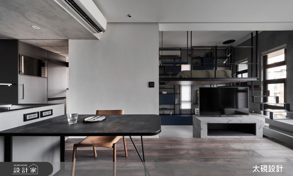 13坪新成屋(5年以下)＿現代風客廳餐廳案例圖片＿太硯室內裝修有限公司＿太硯_山與澗之10