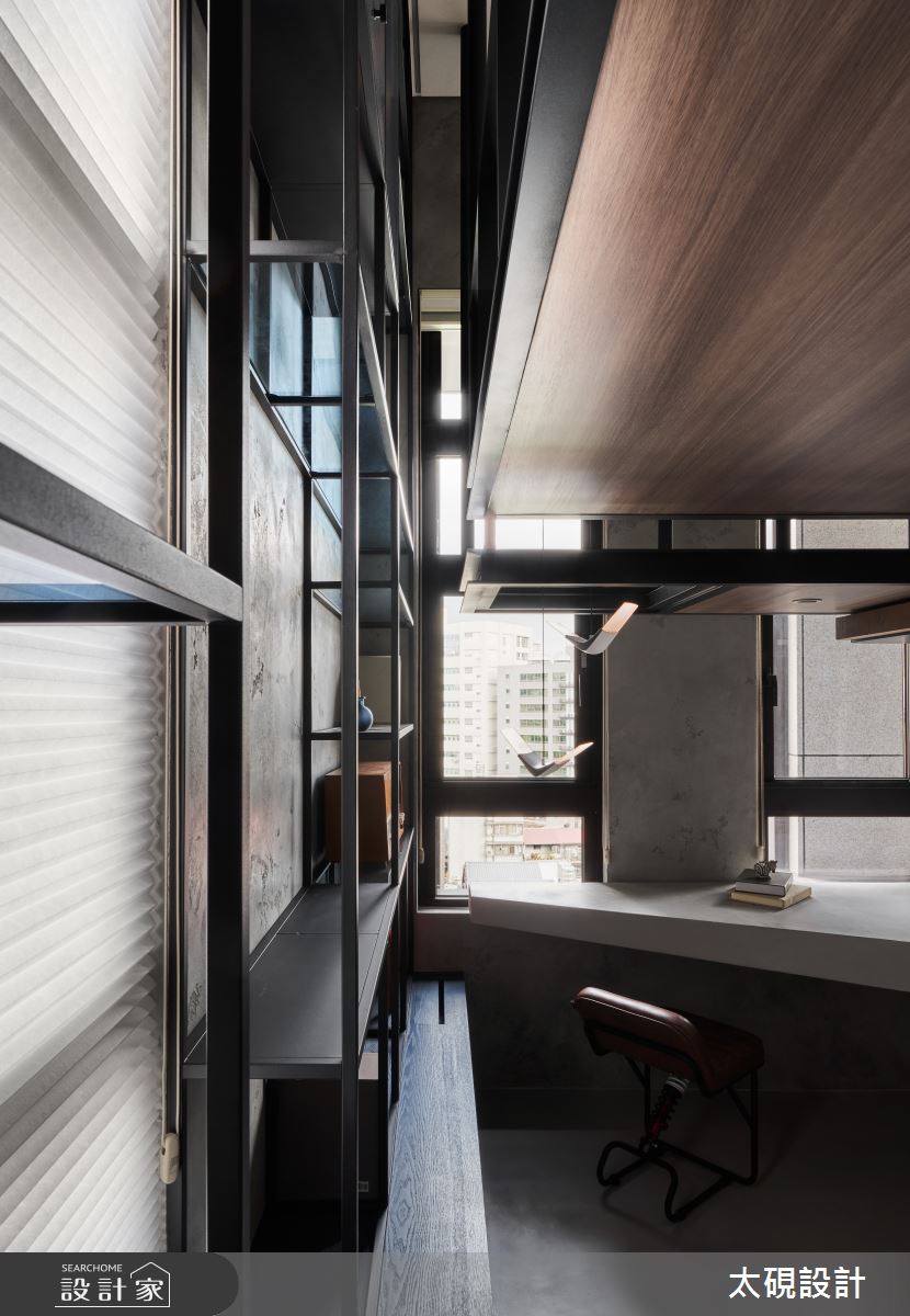 13坪新成屋(5年以下)＿現代風書房工作區案例圖片＿太硯室內裝修有限公司＿太硯_山與澗之19