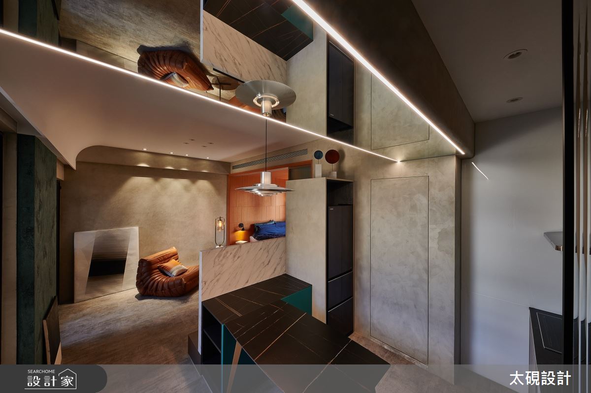 10坪中古屋(5~15年)＿現代風客廳案例圖片＿太硯室內裝修有限公司＿太硯_小日子之2