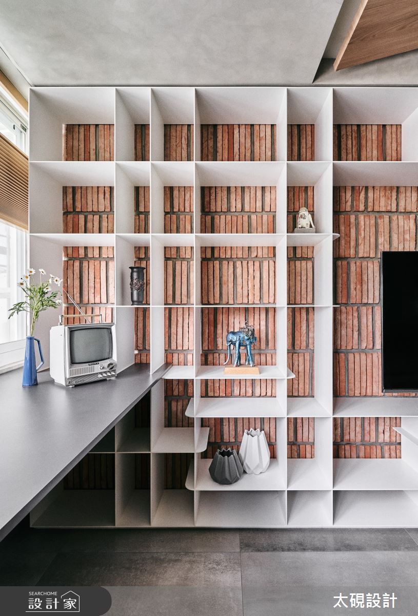 老屋(16~30年)＿工業風客廳工作區案例圖片＿太硯室內裝修有限公司＿太硯_星火營夢之6
