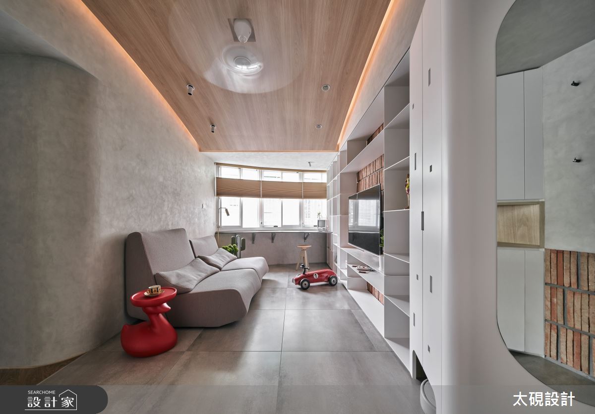 老屋(16~30年)＿工業風客廳案例圖片＿太硯室內裝修有限公司＿太硯_星火營夢之4