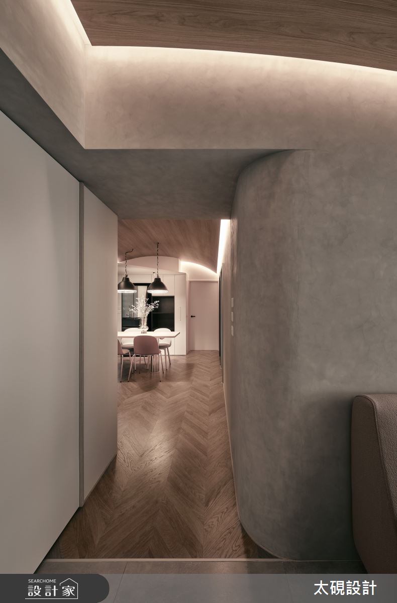 老屋(16~30年)＿工業風走廊案例圖片＿太硯室內裝修有限公司＿太硯_星火營夢之18
