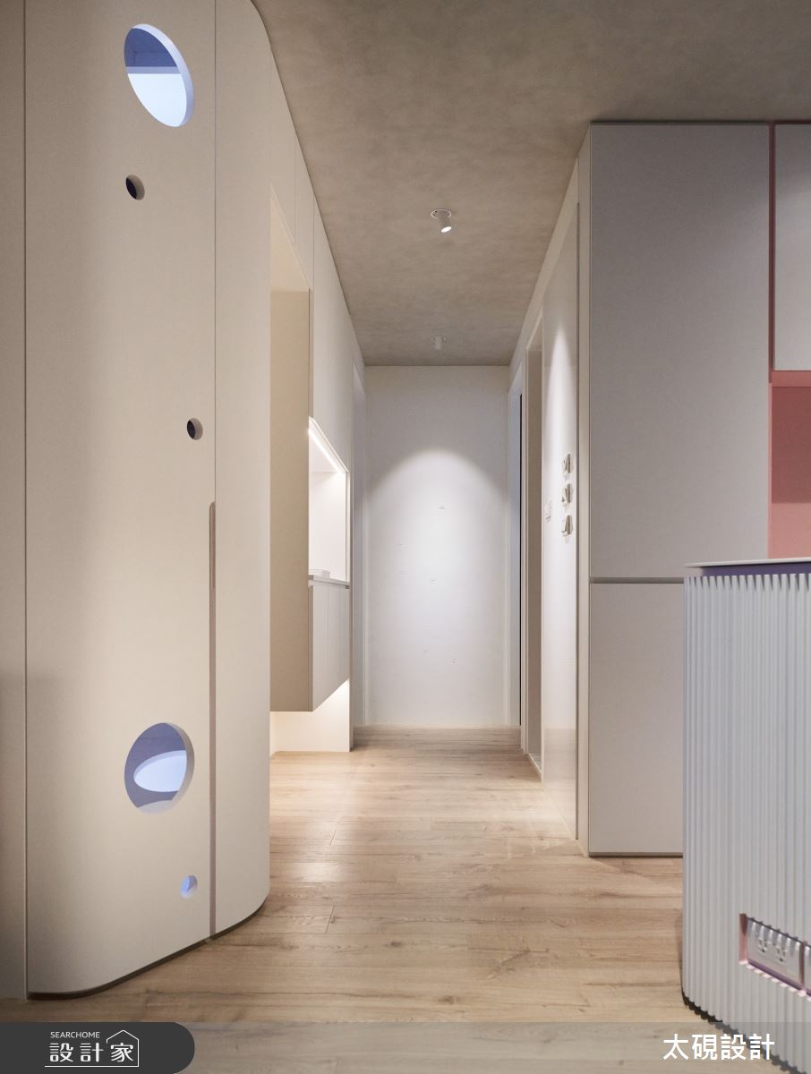 24坪新成屋(5年以下)＿現代風走廊案例圖片＿太硯室內裝修有限公司＿太硯_貓貓貓貓宅之18