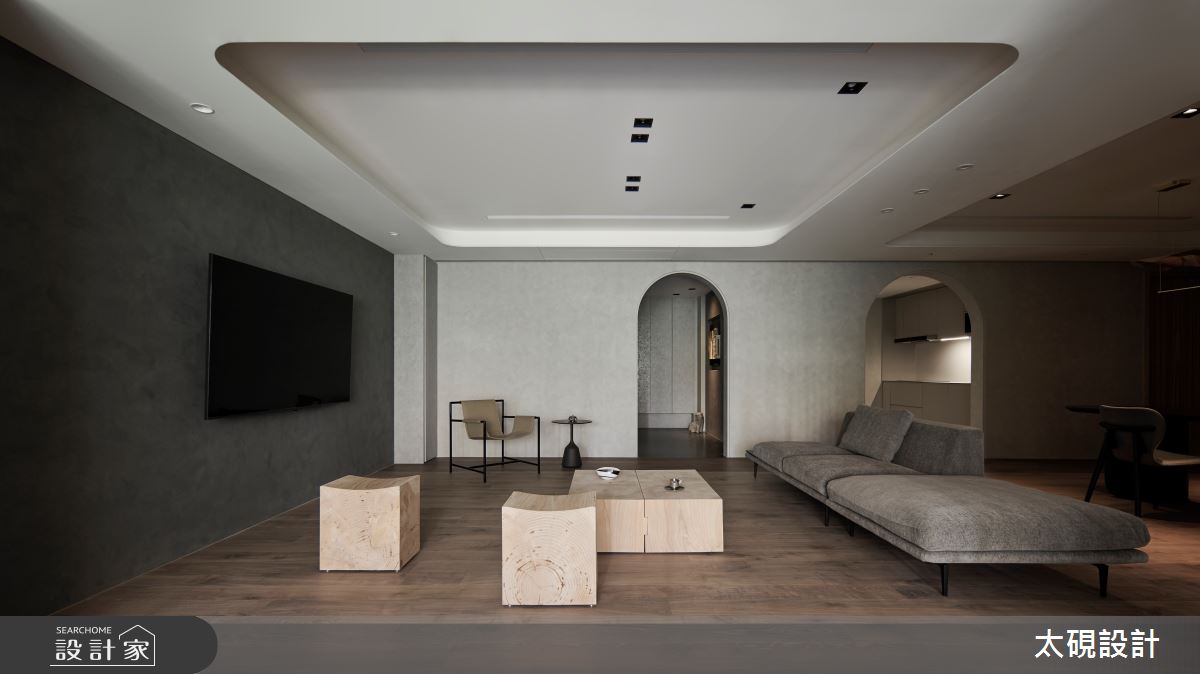 57坪中古屋(5~15年)＿日式無印風客廳案例圖片＿太硯室內裝修有限公司＿太硯_新奢心奢之6