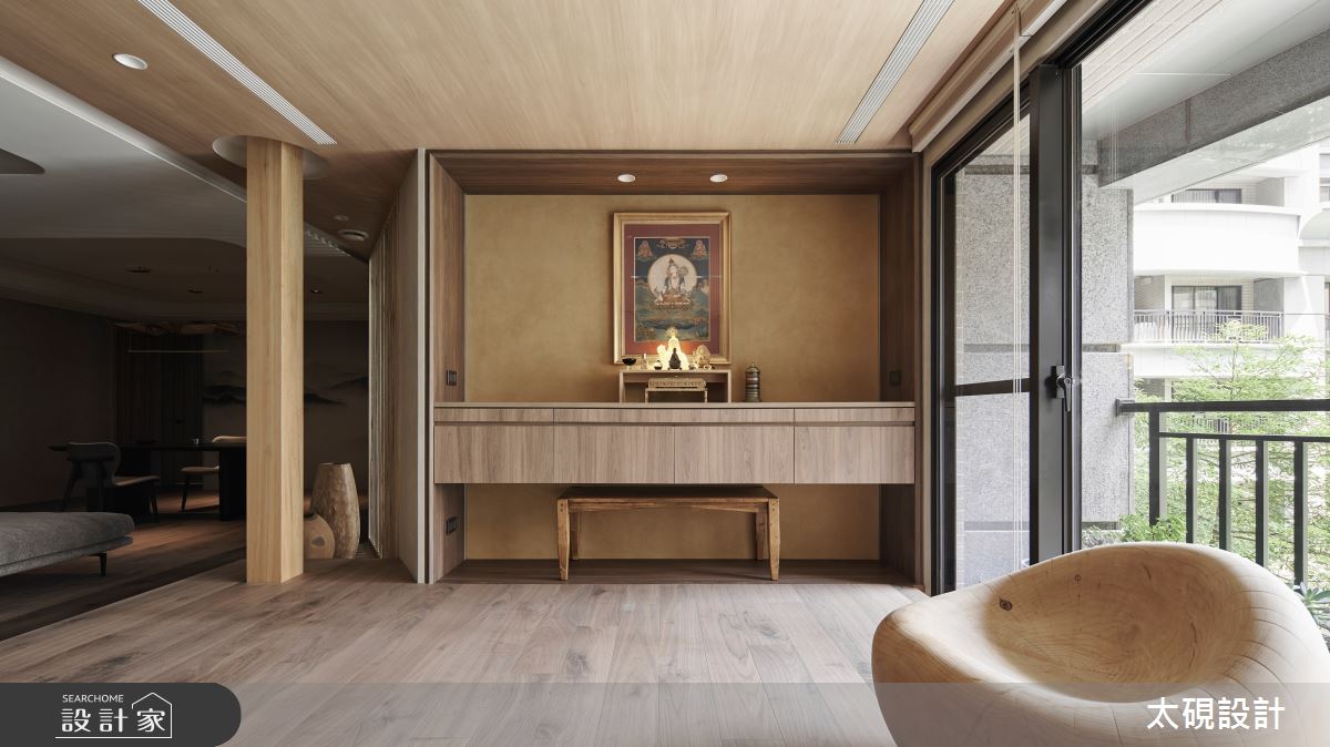 57坪中古屋(5~15年)＿日式無印風佛堂案例圖片＿太硯室內裝修有限公司＿太硯_新奢心奢之13