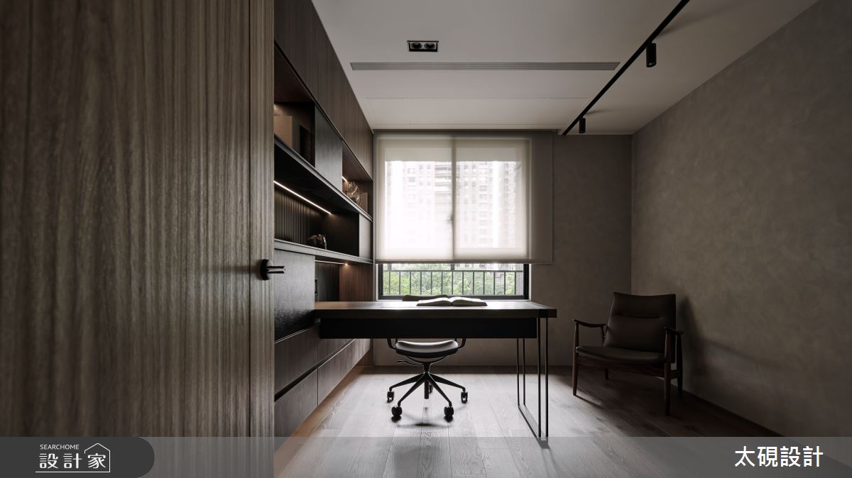 57坪中古屋(5~15年)＿日式無印風書房工作區案例圖片＿太硯室內裝修有限公司＿太硯_新奢心奢之16
