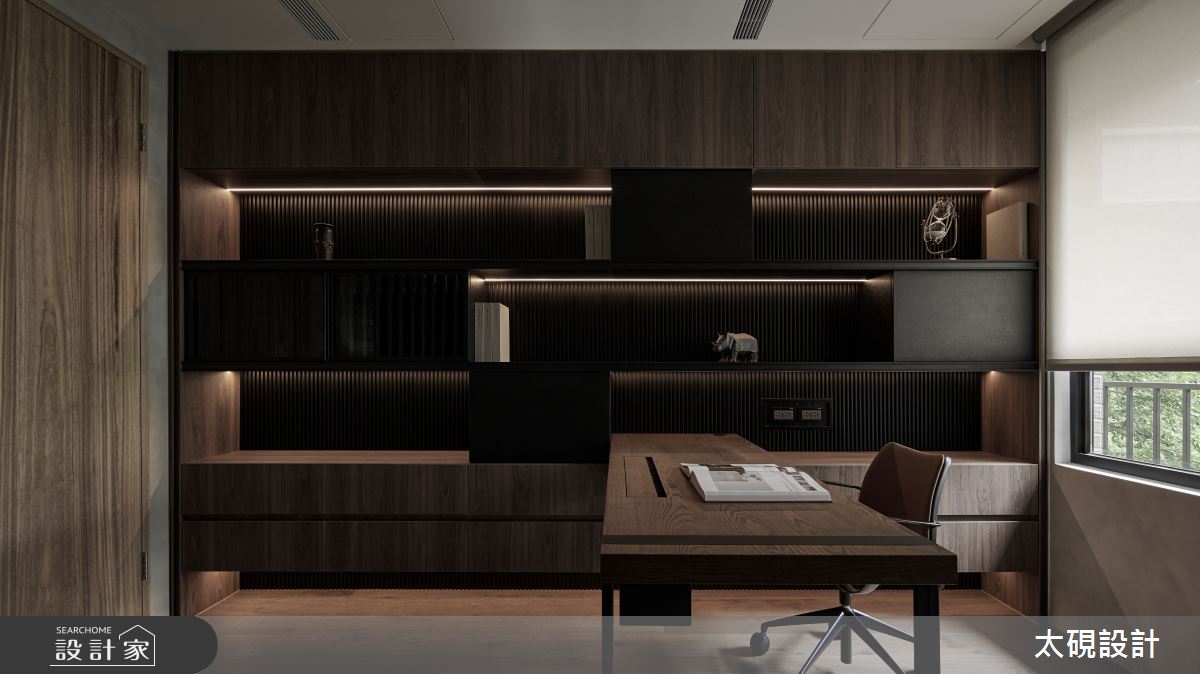 57坪中古屋(5~15年)＿日式無印風書房工作區案例圖片＿太硯室內裝修有限公司＿太硯_新奢心奢之17