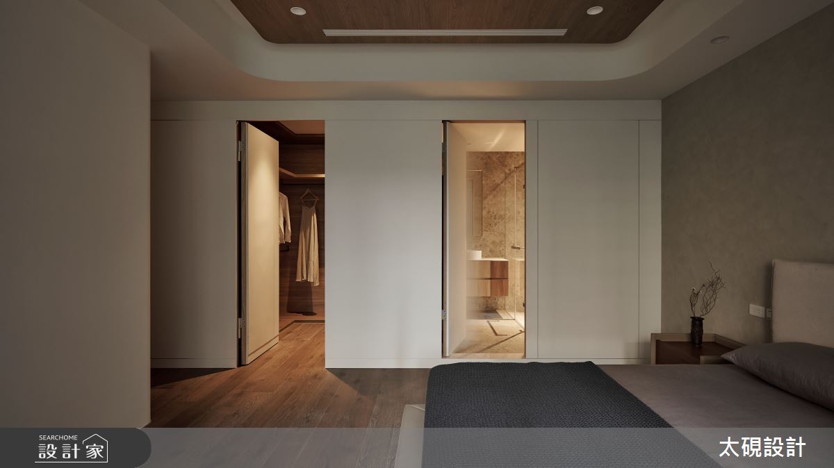 57坪中古屋(5~15年)＿日式無印風臥室更衣間浴室案例圖片＿太硯室內裝修有限公司＿太硯_新奢心奢之21