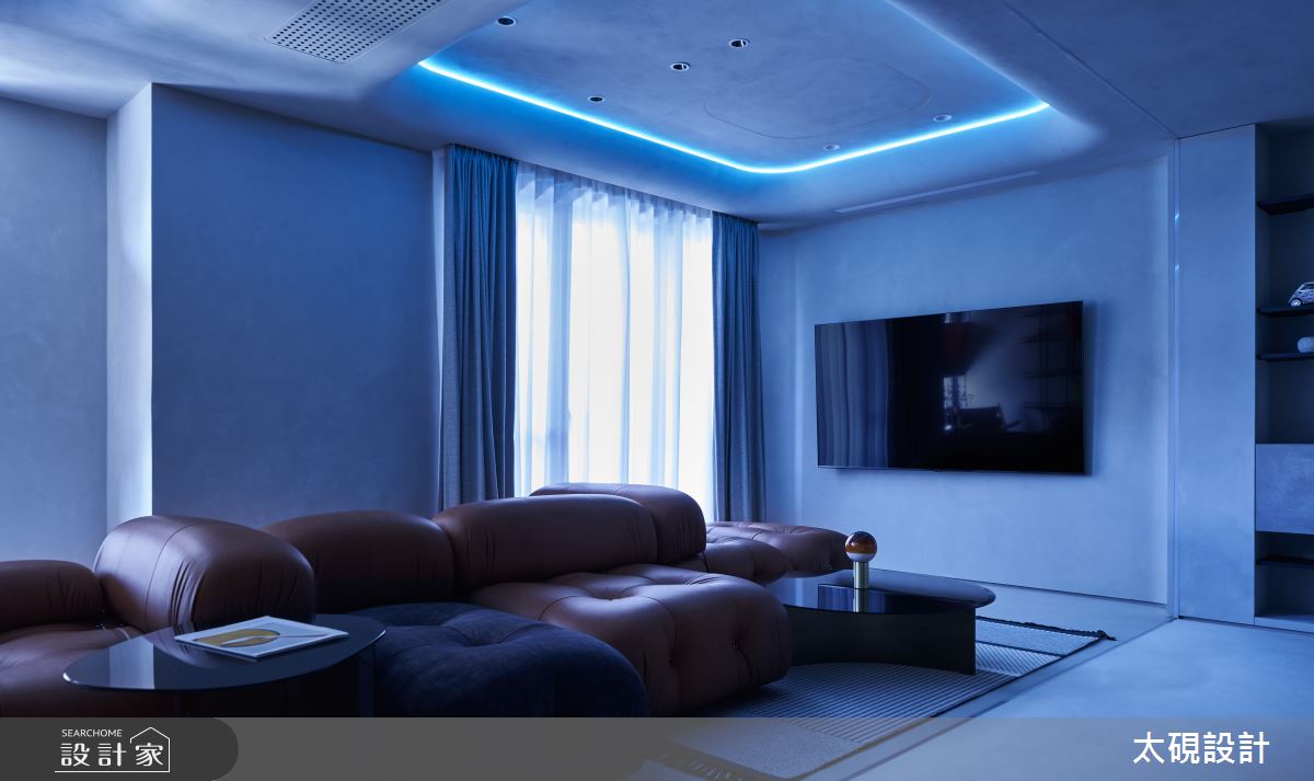 30坪預售屋＿現代風客廳案例圖片＿太硯室內裝修有限公司＿太硯_LIGHT WINDOWS之8