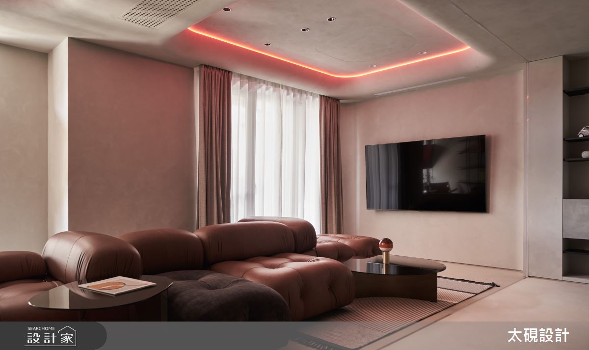30坪預售屋＿現代風客廳案例圖片＿太硯室內裝修有限公司＿太硯_LIGHT WINDOWS之10