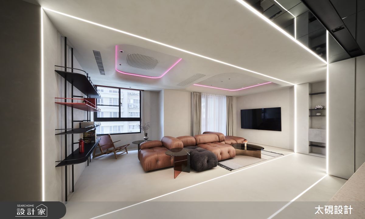 30坪預售屋＿現代風客廳書房案例圖片＿太硯室內裝修有限公司＿太硯_LIGHT WINDOWS之15
