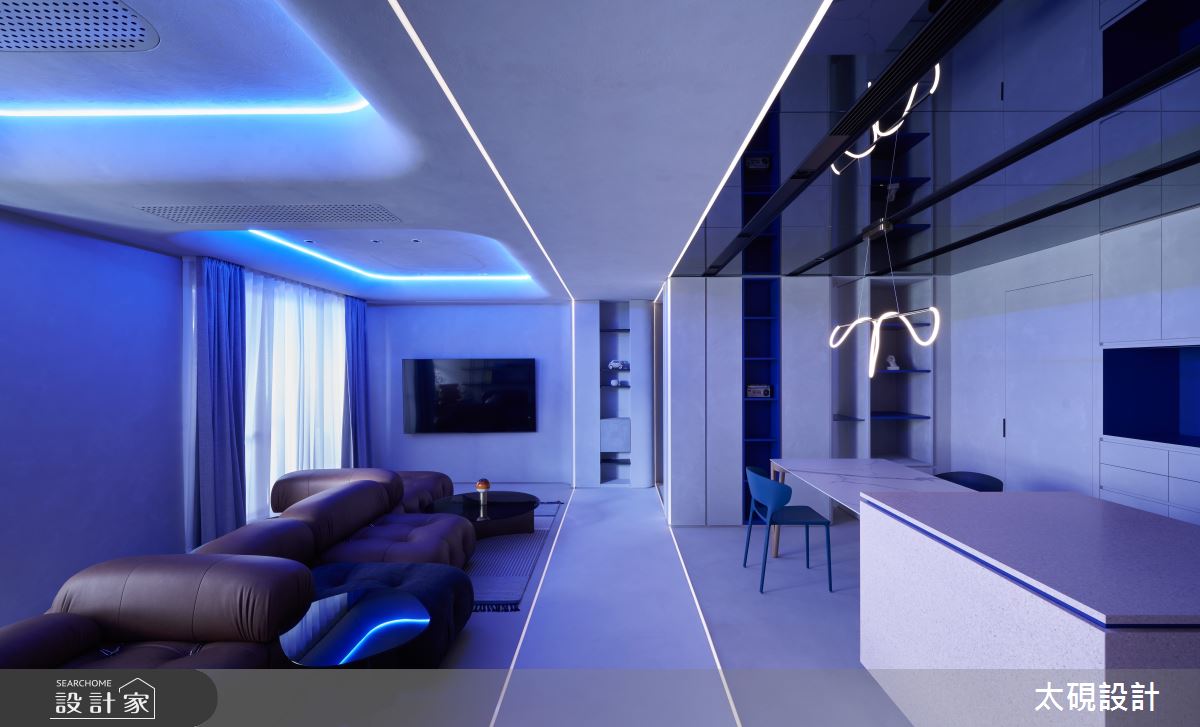 30坪預售屋＿現代風客廳餐廳案例圖片＿太硯室內裝修有限公司＿太硯_LIGHT WINDOWS之19