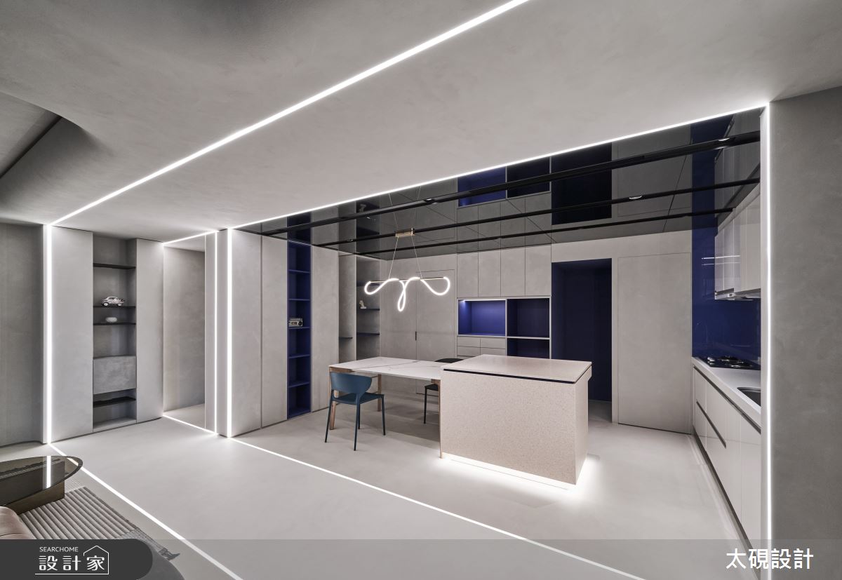 30坪預售屋＿現代風餐廳廚房案例圖片＿太硯室內裝修有限公司＿太硯_LIGHT WINDOWS之26