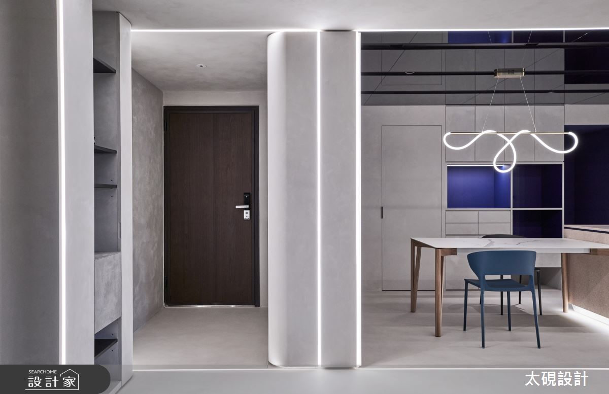 30坪預售屋＿現代風玄關餐廳案例圖片＿太硯室內裝修有限公司＿太硯_LIGHT WINDOWS之29