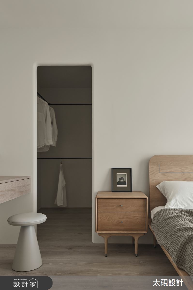 24坪中古屋(5~15年)＿現代風臥室更衣間案例圖片＿太硯室內裝修有限公司＿太硯_月宮之17