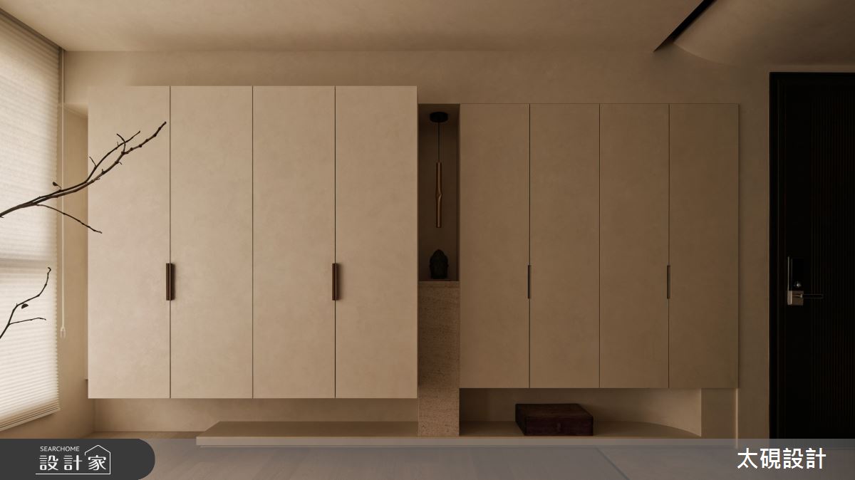 18坪預售屋＿JAPANDI風客廳案例圖片＿太硯室內裝修有限公司＿太硯_隱世藝寓之4