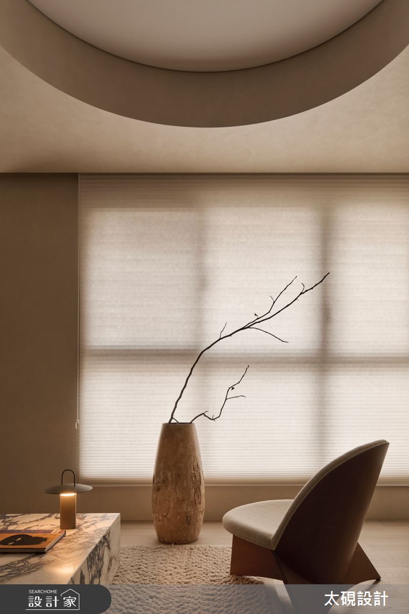 18坪預售屋＿JAPANDI風客廳案例圖片＿太硯室內裝修有限公司＿太硯_隱世藝寓之6