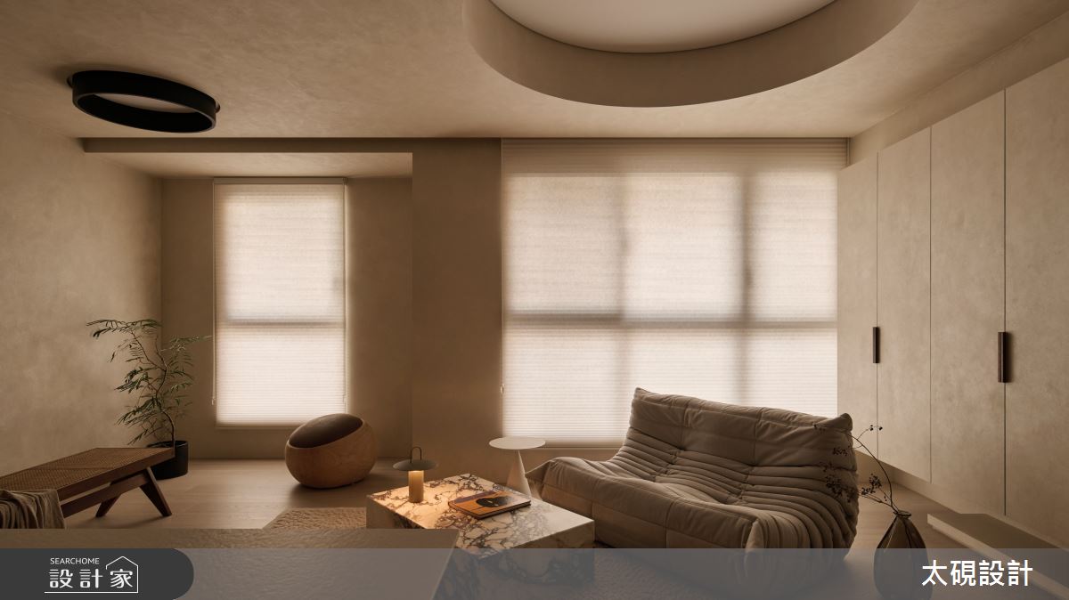 18坪預售屋＿JAPANDI風客廳案例圖片＿太硯室內裝修有限公司＿太硯_隱世藝寓之22