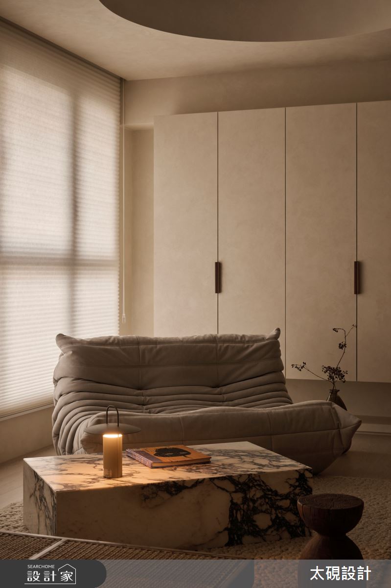 18坪預售屋＿JAPANDI風客廳案例圖片＿太硯室內裝修有限公司＿太硯_隱世藝寓之23