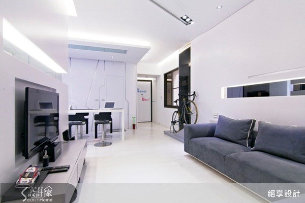 24坪新成屋(5年以下)＿現代風客廳案例圖片＿絕享設計＿絕享_29之3