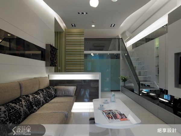 32坪中古屋(5~15年)＿現代風客廳案例圖片＿絕享設計＿絕享_33之4