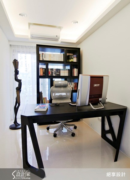 33坪中古屋(5~15年)＿現代風書房案例圖片＿絕享設計＿絕享_35之11