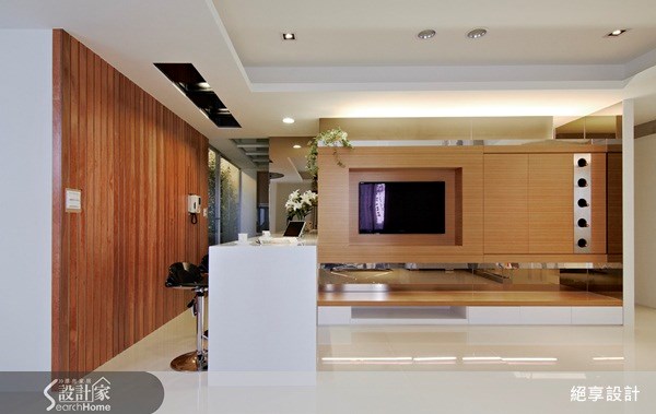 33坪中古屋(5~15年)＿現代風客廳案例圖片＿絕享設計＿絕享_35之7