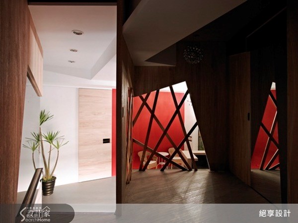 60坪中古屋(5~15年)＿休閒風玄關案例圖片＿絕享設計＿絕享_38之24