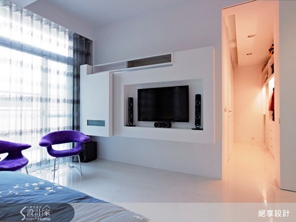 60坪新成屋(5年以下)＿混搭風臥室案例圖片＿絕享設計＿絕享_39之14