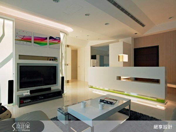 60坪新成屋(5年以下)＿混搭風客廳案例圖片＿絕享設計＿絕享_39之5