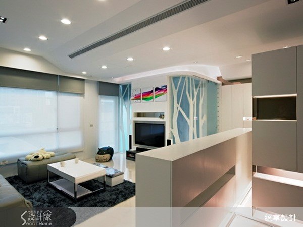 60坪新成屋(5年以下)＿混搭風客廳案例圖片＿絕享設計＿絕享_39之1