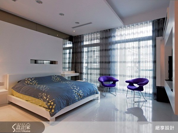 60坪新成屋(5年以下)＿混搭風臥室案例圖片＿絕享設計＿絕享_39之12