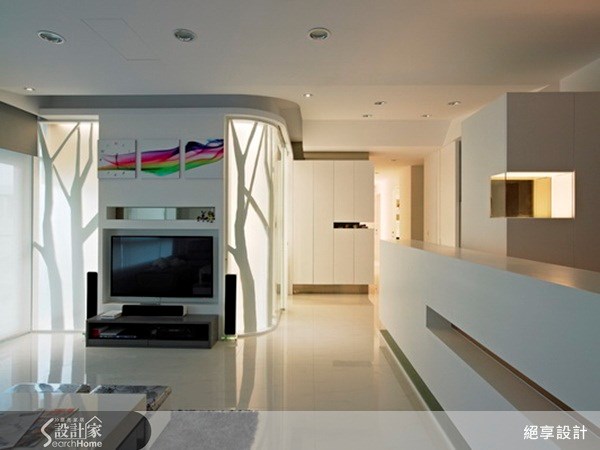 60坪新成屋(5年以下)＿混搭風客廳案例圖片＿絕享設計＿絕享_39之2