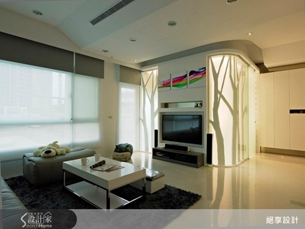 60坪新成屋(5年以下)＿混搭風客廳案例圖片＿絕享設計＿絕享_39之3