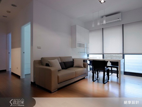18坪新成屋(5年以下)＿現代風客廳案例圖片＿絕享設計＿絕享_42之4