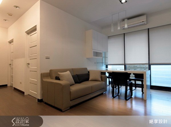 18坪新成屋(5年以下)＿現代風客廳案例圖片＿絕享設計＿絕享_42之3