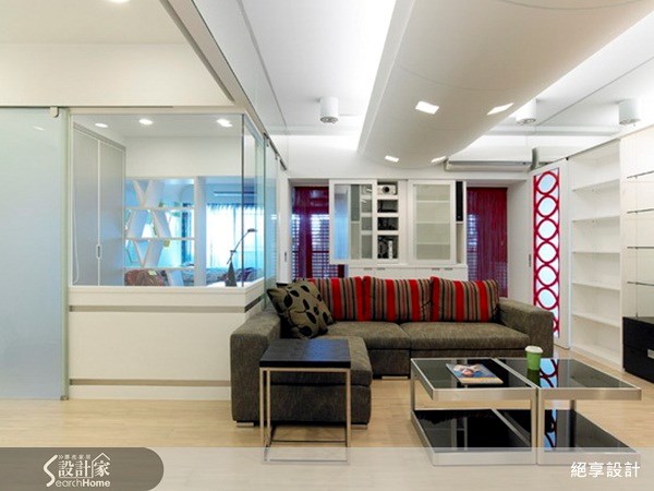 29坪新成屋(5年以下)＿現代風客廳案例圖片＿絕享設計＿絕享_43之7