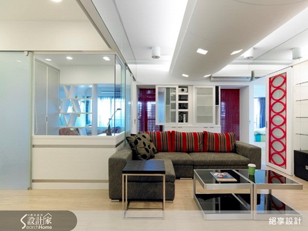 29坪新成屋(5年以下)＿現代風客廳案例圖片＿絕享設計＿絕享_43之6