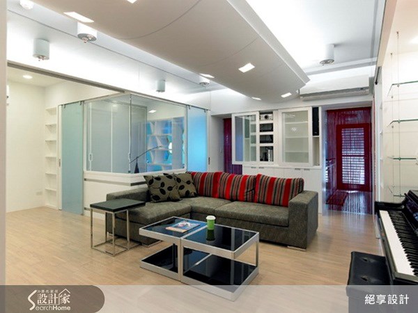 29坪新成屋(5年以下)＿現代風客廳案例圖片＿絕享設計＿絕享_43之8