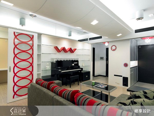 29坪新成屋(5年以下)＿現代風客廳案例圖片＿絕享設計＿絕享_43之3