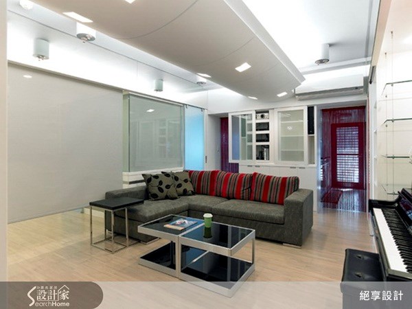 29坪新成屋(5年以下)＿現代風客廳案例圖片＿絕享設計＿絕享_43之9