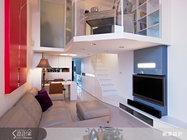 12坪新成屋(5年以下)＿現代風客廳案例圖片＿絕享設計＿絕享_45之8