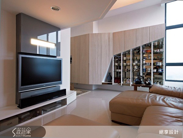 12坪新成屋(5年以下)＿現代風客廳案例圖片＿絕享設計＿絕享_45之5