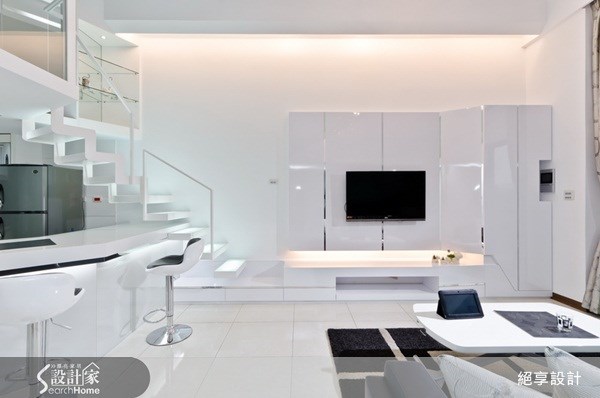 17坪新成屋(5年以下)＿現代風客廳案例圖片＿絕享設計＿絕享_49之4