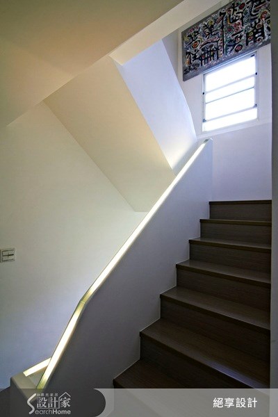 134坪老屋(16~30年)＿休閒風樓梯案例圖片＿絕享設計＿絕享_51之14