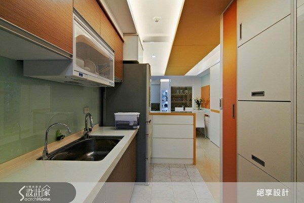 25坪新成屋(5年以下)＿現代風廚房案例圖片＿絕享設計＿絕享_52之11