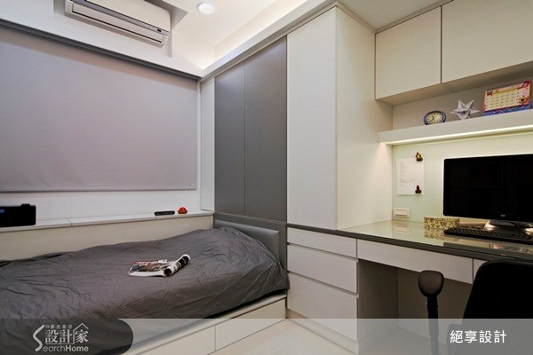 25坪新成屋(5年以下)＿現代風臥室案例圖片＿絕享設計＿絕享_52之18