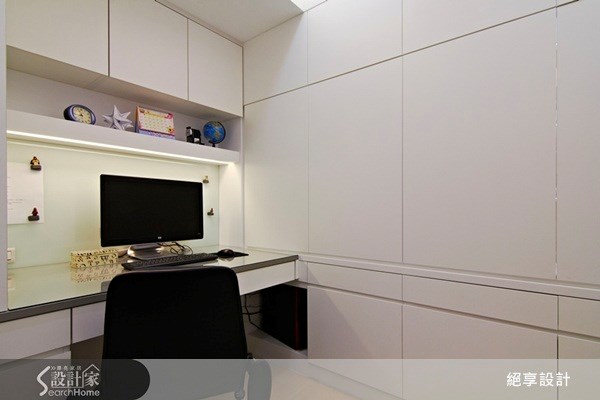 25坪新成屋(5年以下)＿現代風書房案例圖片＿絕享設計＿絕享_52之19