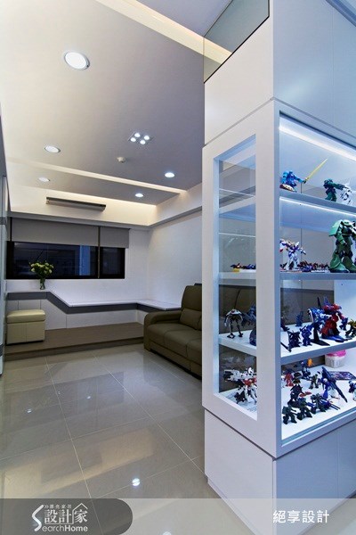 25坪新成屋(5年以下)＿現代風客廳案例圖片＿絕享設計＿絕享_52之14