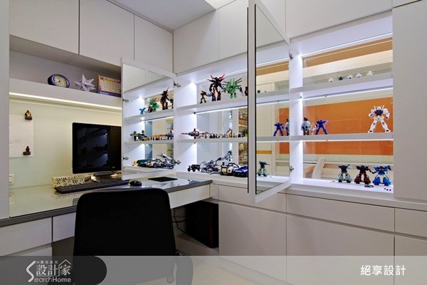25坪新成屋(5年以下)＿現代風書房案例圖片＿絕享設計＿絕享_52之20
